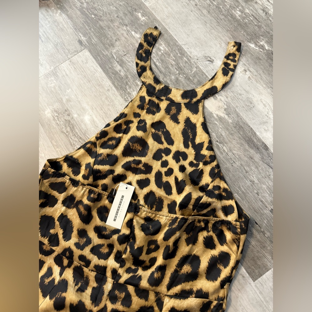 Leopard Print Jumpsuit NWT - image 5